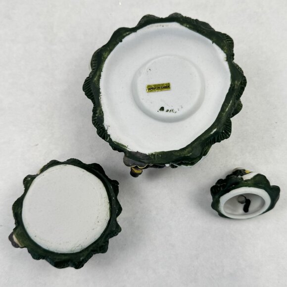 Vintage Dayton Hudson Christmas Tree Potpourri Pot Ladder Climbers Ceramic 5" - Picture 7 of 16